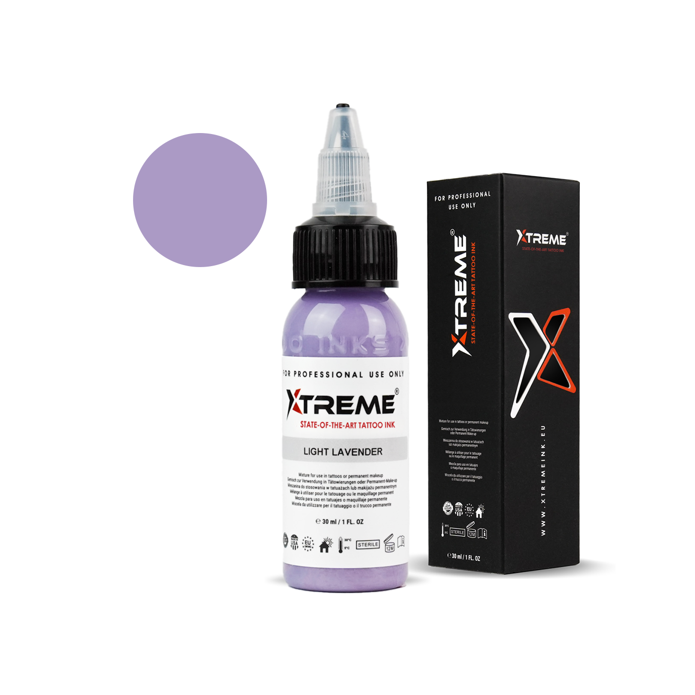 Xtreme Ink - Light Lavender - 30ml (Reach Compliant) Xtreme Ink - Light Lavender - 30ml (Reach Compliant)