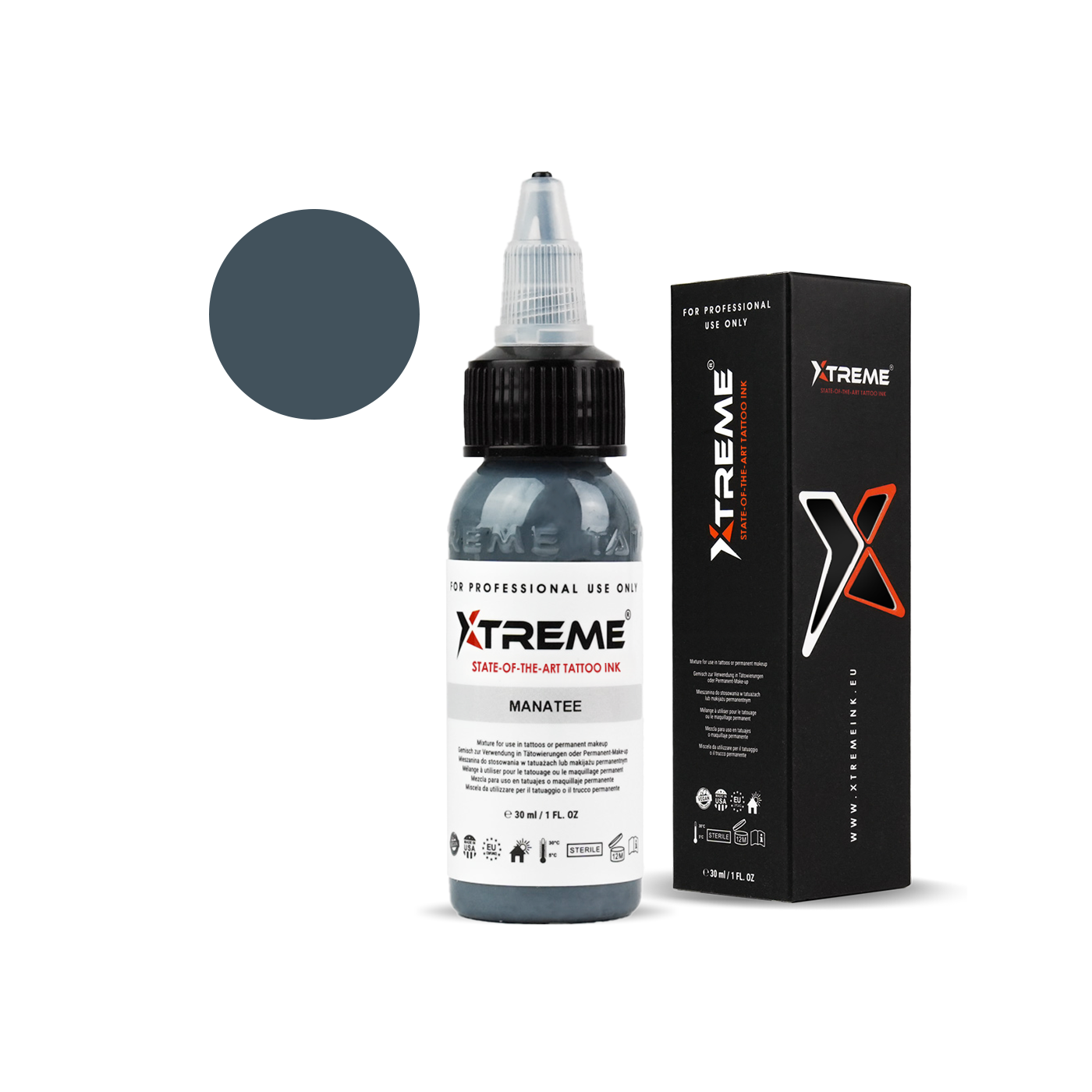 Xtreme Ink - Manatee - 30ml (Reach Compliant) Xtreme Ink - Manatee - 30ml (Reach Compliant)
