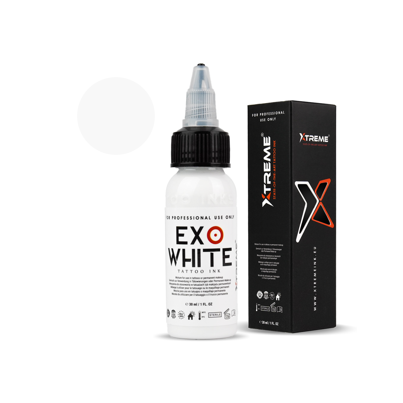 Xtreme Ink - Exo White - 30ml (Reach Compliant) Xtreme Ink - Exo White - 30ml (Reach Compliant)