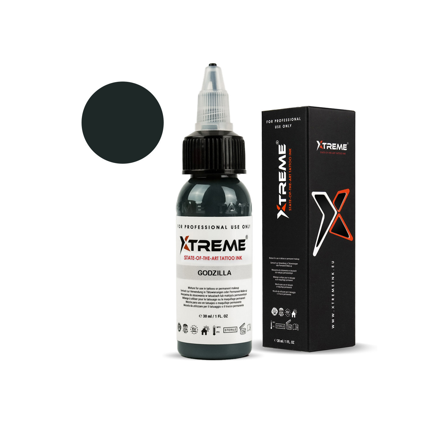 Xtreme Ink - Godzilla - 30ml (Reach Compliant) Xtreme Ink - Godzilla - 30ml (Reach Compliant)