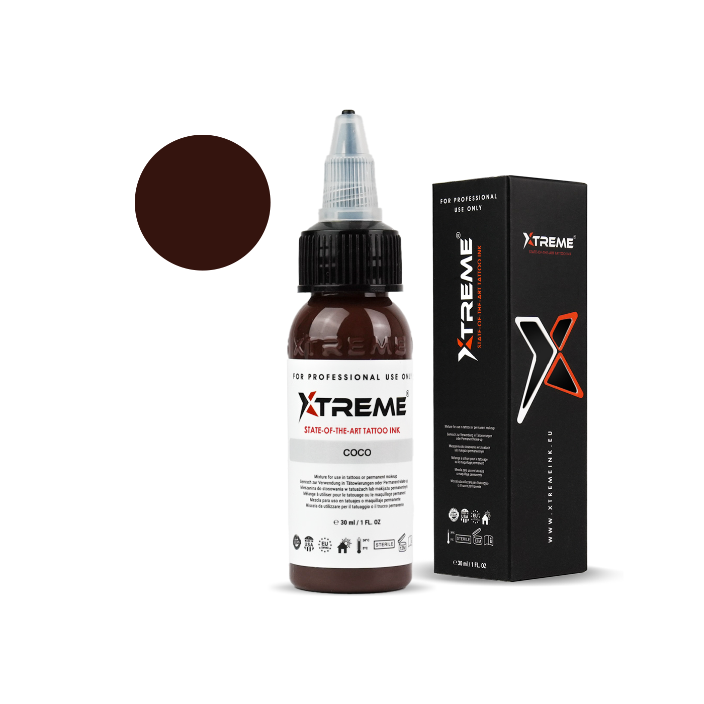 Xtreme Ink - Coco - 30ml (Reach Compliant) Xtreme Ink - Coco - 30ml (Reach Compliant)