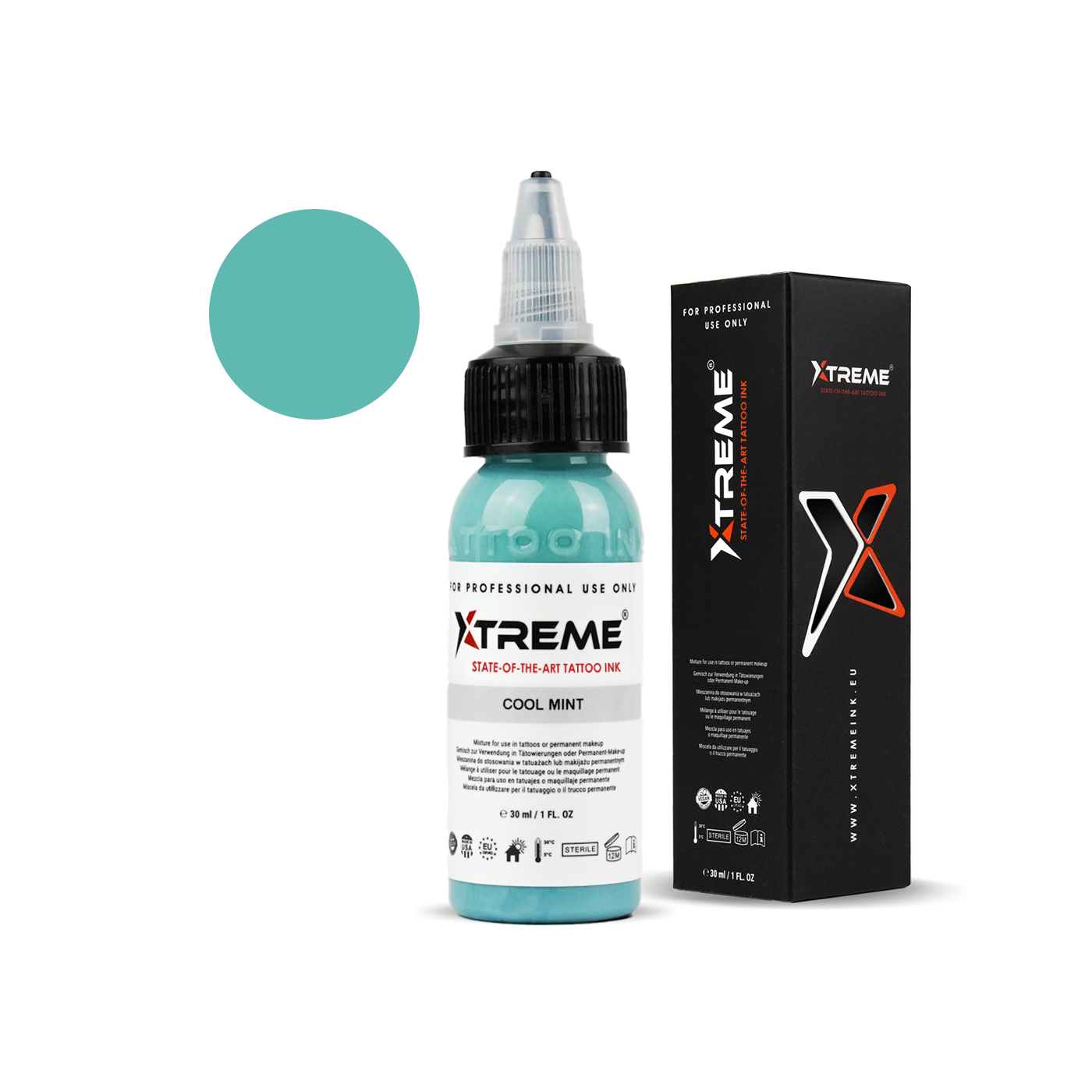 Xtreme Ink - Cool Mint - 30ml (Reach Compliant)