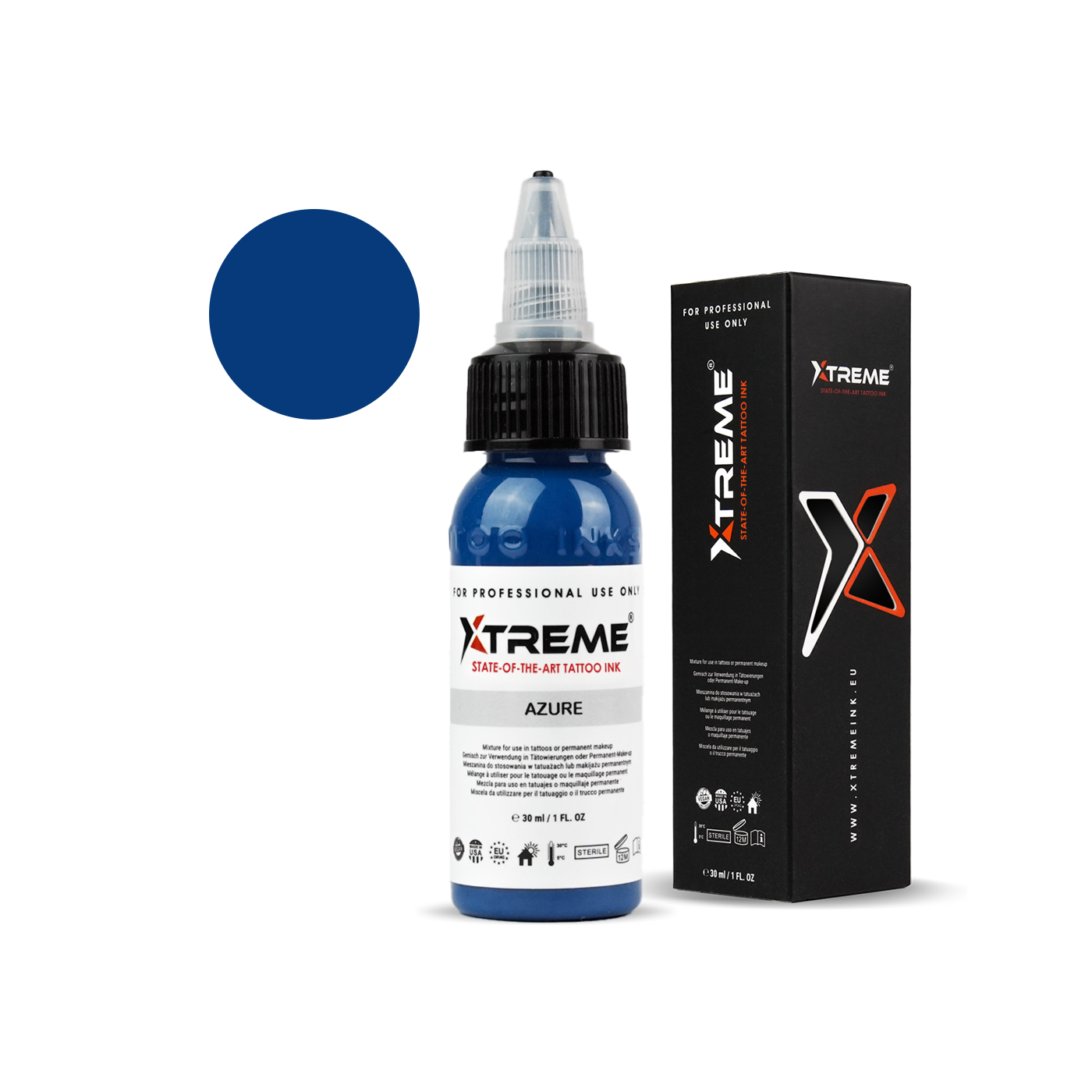 Xtreme Ink - Azure - 30ml (Reach Compliant) Xtreme Ink - Azure - 30ml (Reach Compliant)