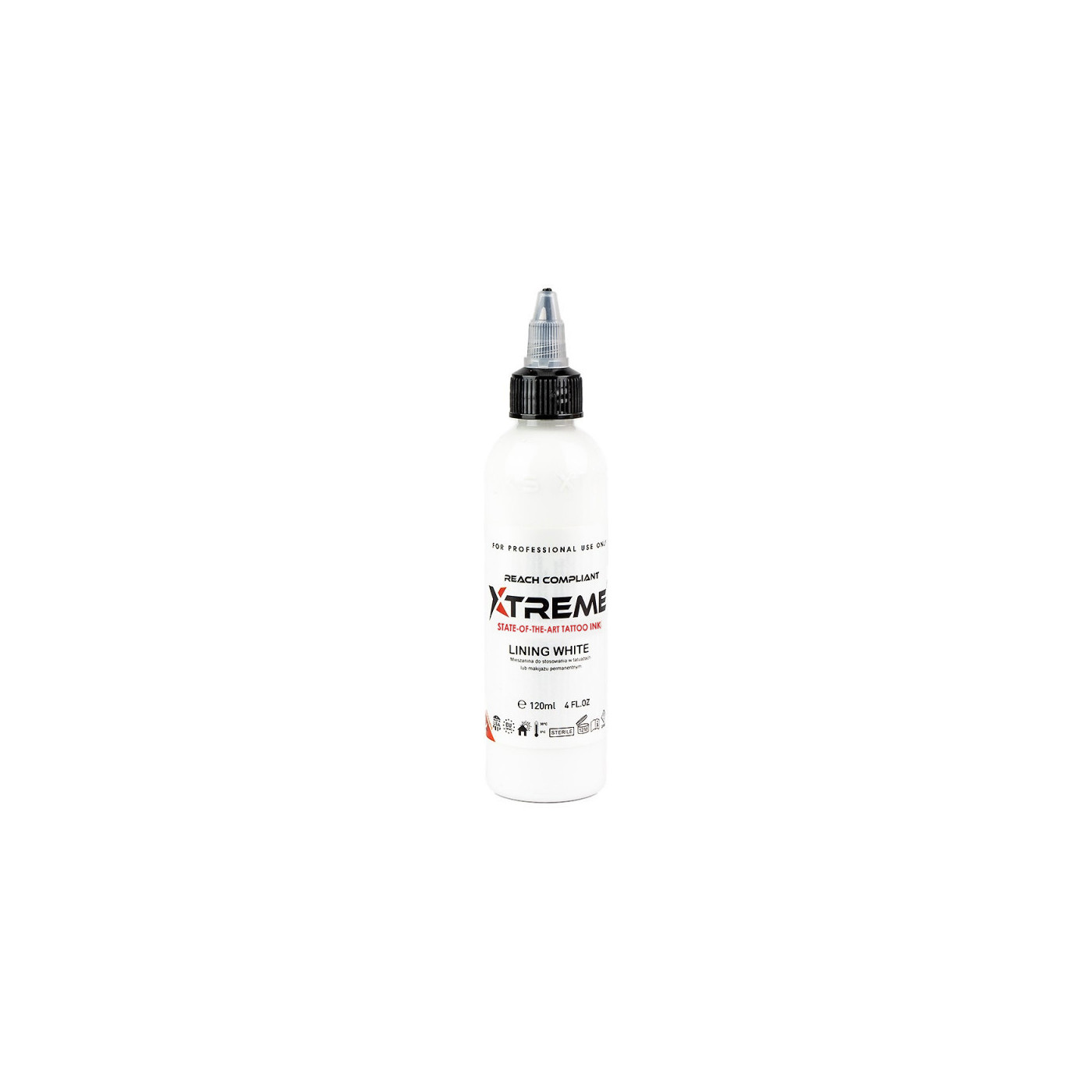 Xtreme Ink - Lining White - 120ml (Reach Compliant) Xtreme Ink - Lining White - 120ml (Reach Compliant)