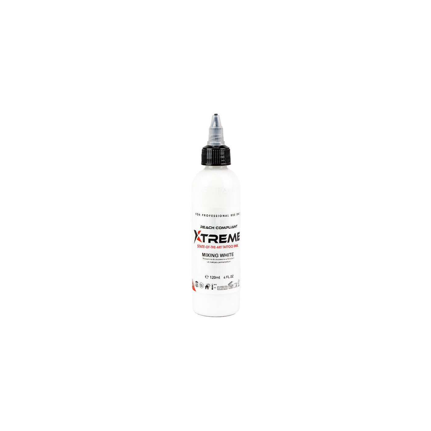 Xtreme Ink - Mixing White - 120ml (Reach Compliant) Xtreme Ink - Mixing White - 120ml (Reach Compliant)