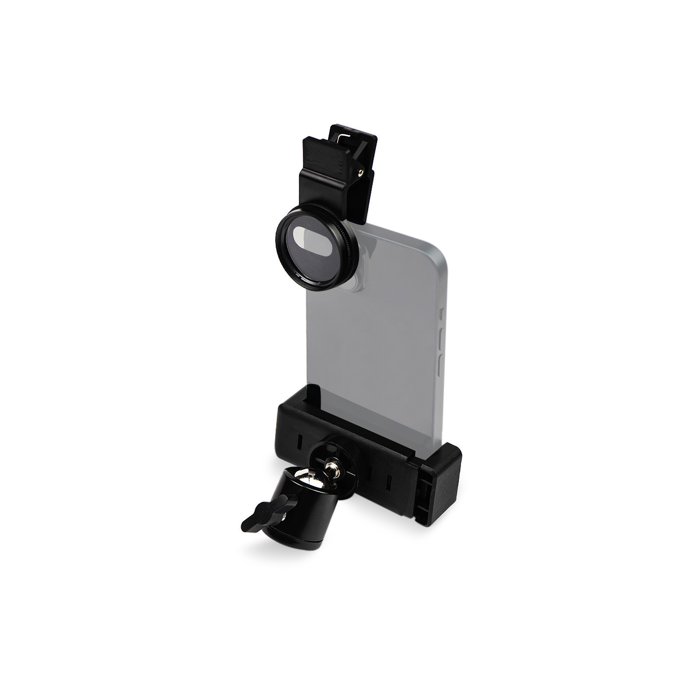 Photo lamp with filters for the phone - rechargeable Photo lamp with filters for the phone - rechargeable