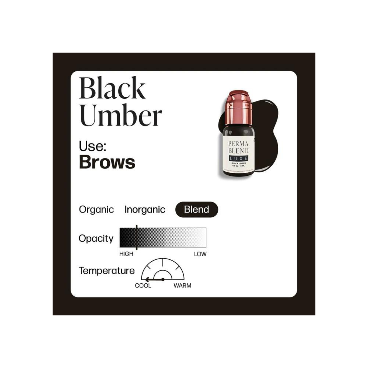 Perma Blend Luxe - Black Umber 15ml (Reach 2023) - Perma Blend Luxe - All Colors Perma Blend Luxe - Black Umber 15ml (Reach 2023) - Perma Blend Luxe - All Colors