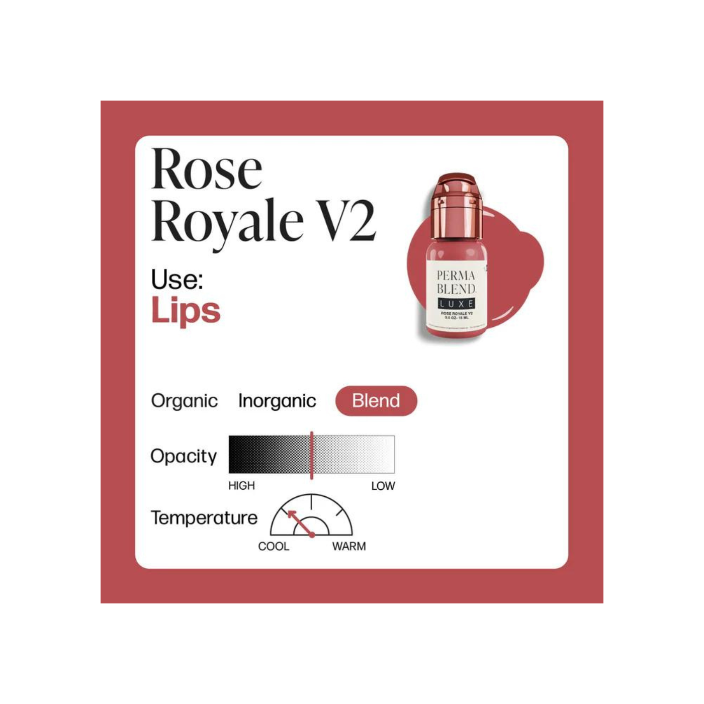 Perma Blend Luxe - Rose Royale 15ml (Reach 2023) - Perma Blend Luxe - All Colors Perma Blend Luxe - Rose Royale 15ml (Reach 2023) - Perma Blend Luxe - All Colors