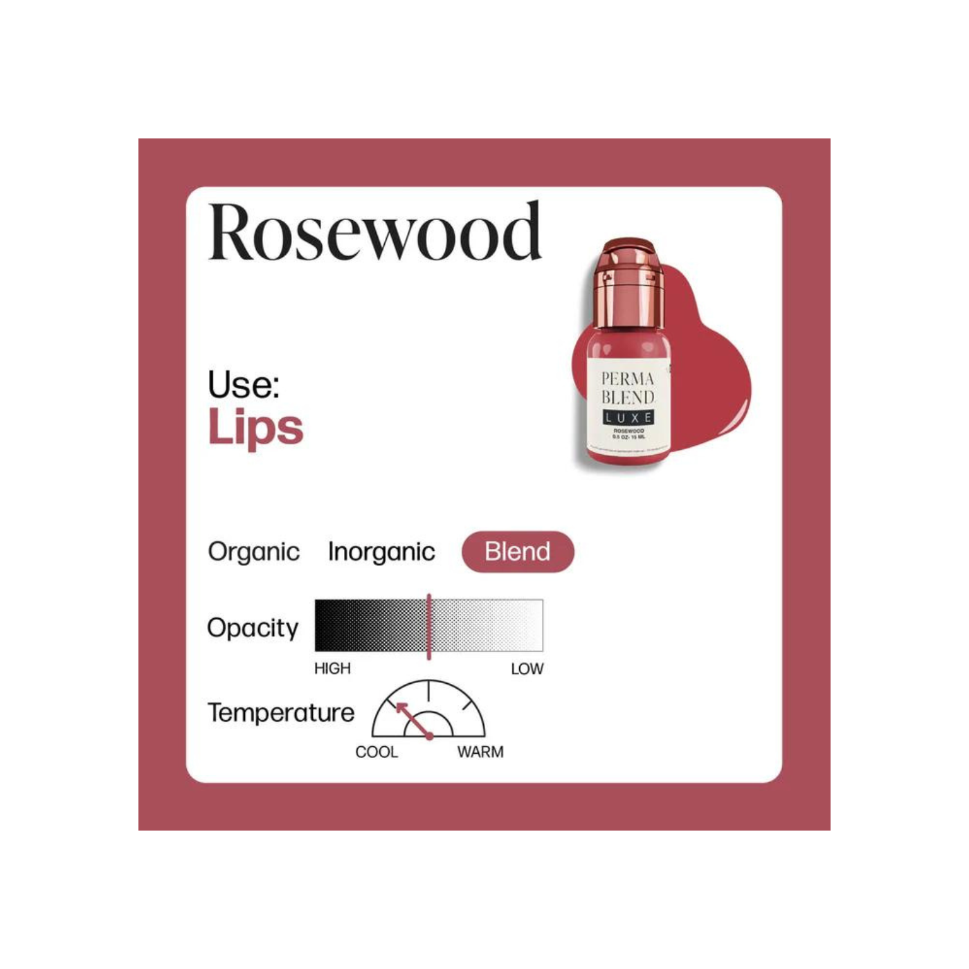 Perma Blend Luxe - Rosewood 15ml (Reach 2023) - Perma Blend Luxe - All Colors