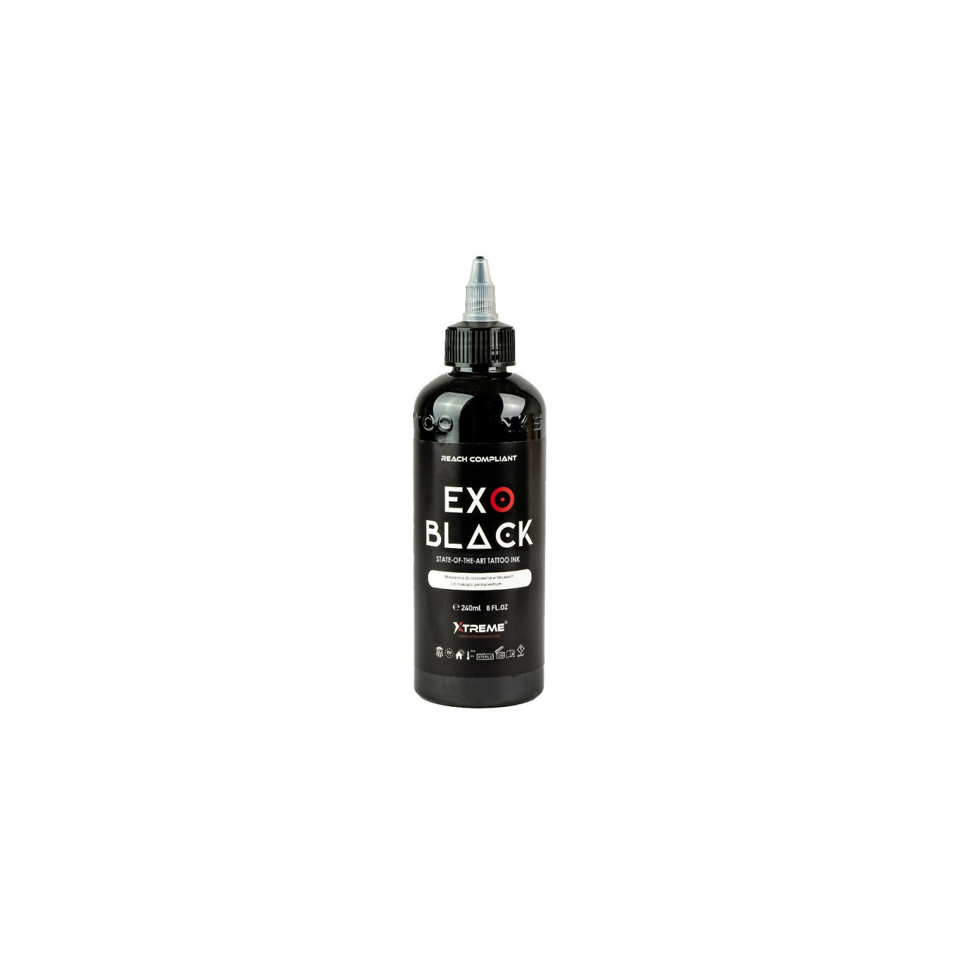 Xtreme Ink - Exo Black - 240ml (Reach Compliant) Xtreme Ink - Exo Black - 240ml (Reach Compliant)