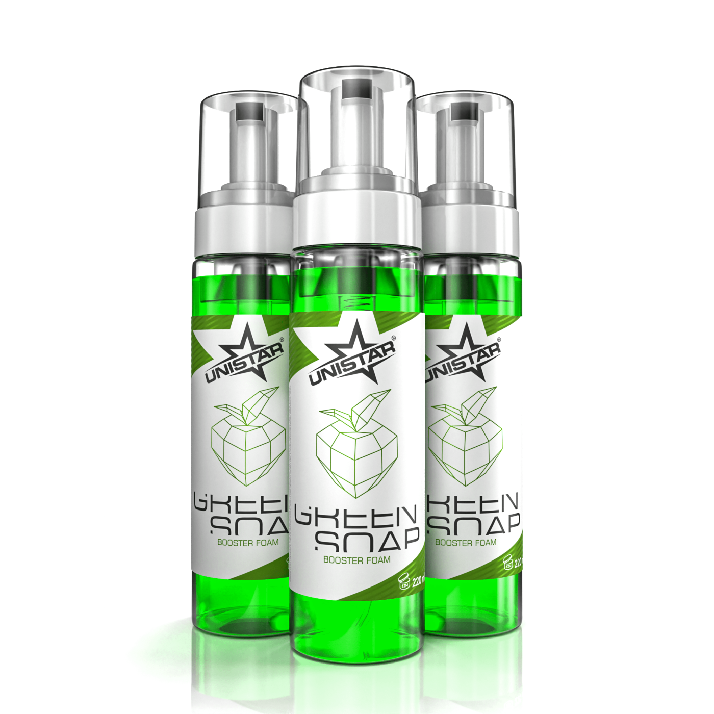 UNISTAR™ Booster Foam Soap - 220ml UNISTAR™ Booster Foam Soap - 220ml