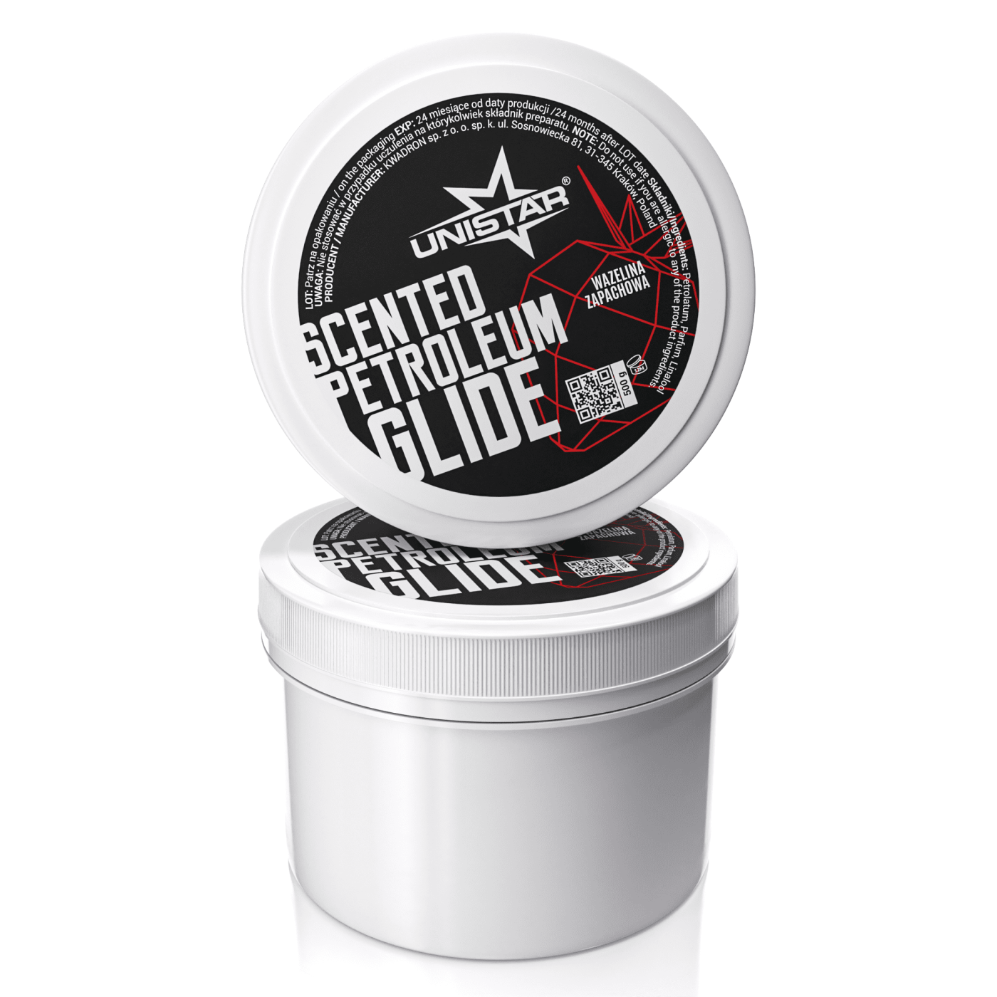Unistar Scented white glide - 500g Unistar Scented white glide - 500g