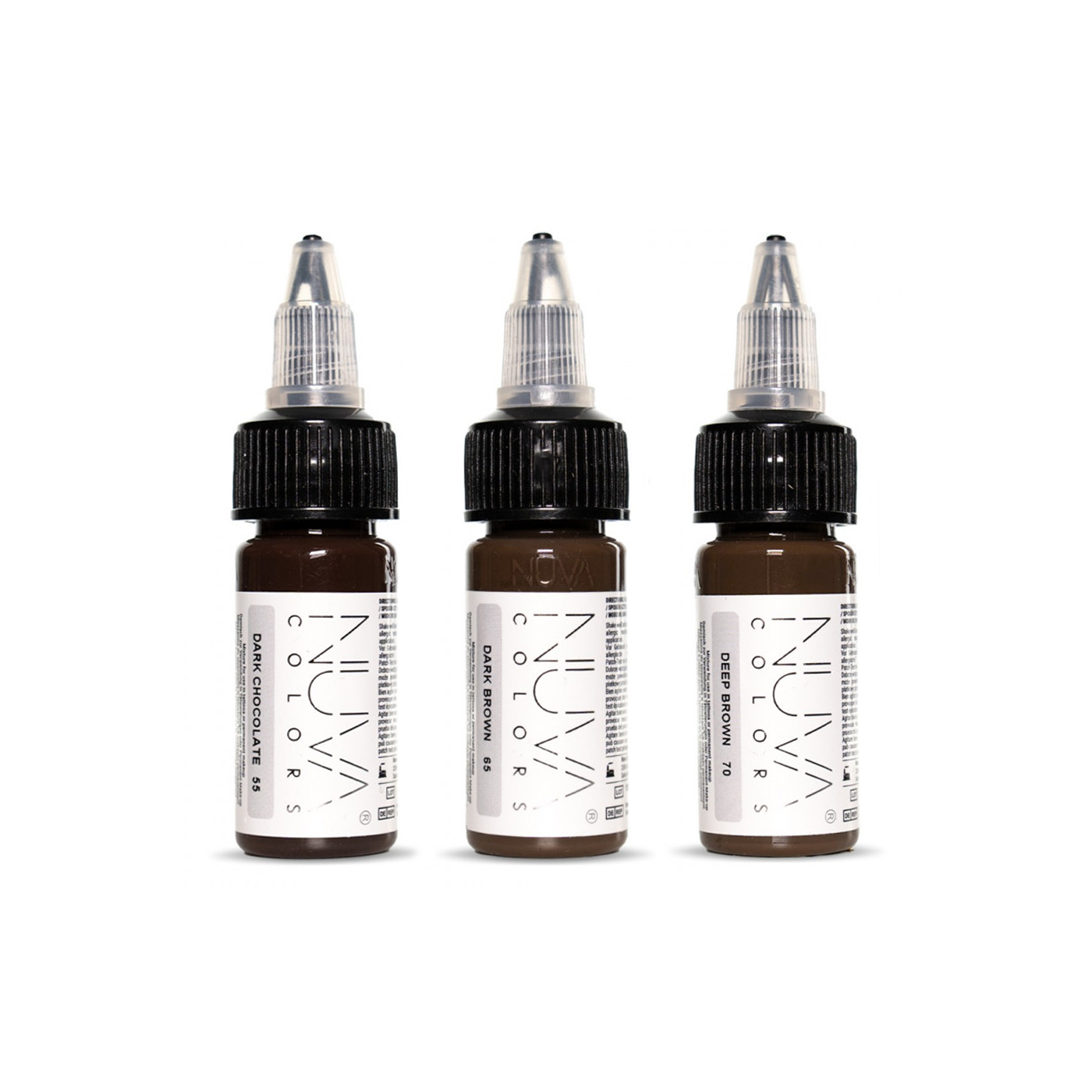 Nuva Colors TOP set 3x15ml