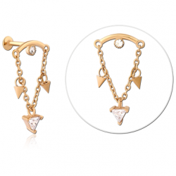 DANGLING CHAIN WITH...