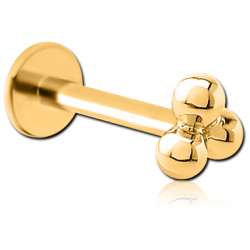 3 BALLS - EAR - GOLD