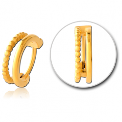 DOUBLE CLICKER - EAR - GOLD