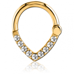 TRIANGLE WITH CRYSTALS -...