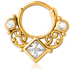 BIG ORNAMENT WITH CRYSTAL -...