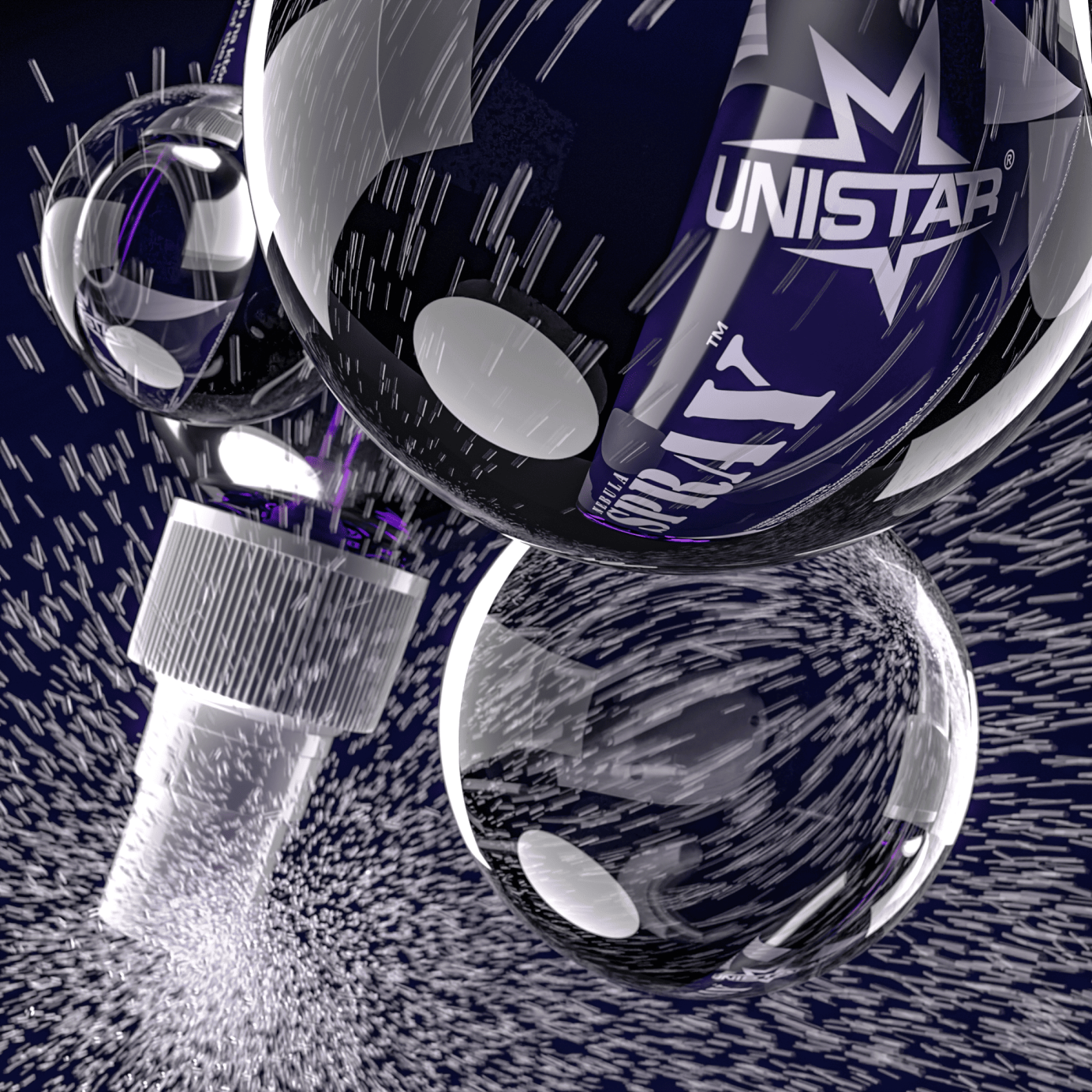 Unistar Nebula Spray Soap 240 ml Unistar Nebula Spray Soap 240 ml