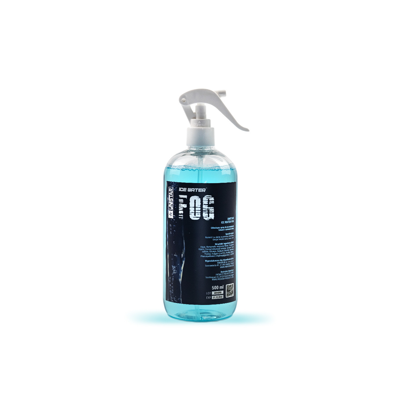 UNISTAR ICE WATER - FOG - Spray 500 ml UNISTAR ICE WATER - FOG - Spray 500 ml
