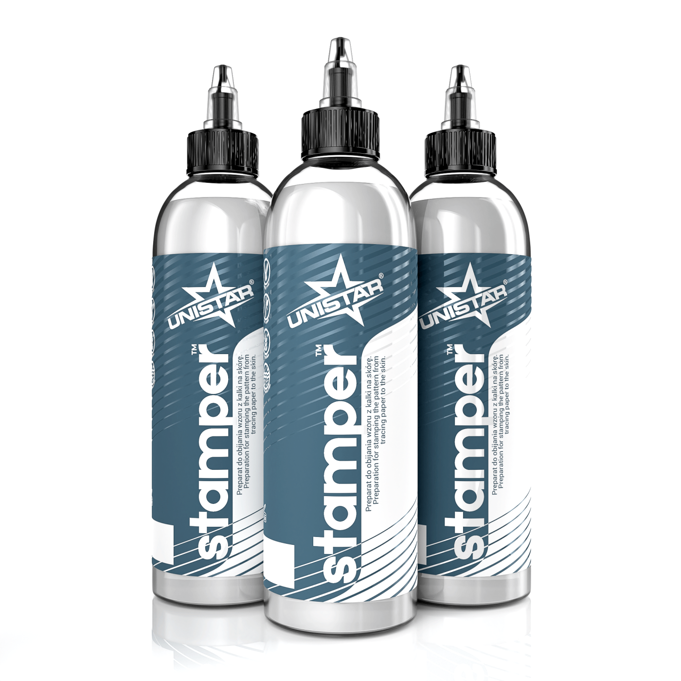 UNISTAR STAMPER™ Tattoo Stencil 240ml UNISTAR STAMPER™ Tattoo Stencil 240ml
