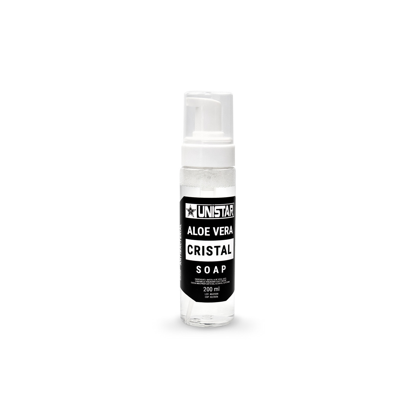 mydlo-w-piance-unistar-cristal-foam-soap-220ml mydlo-w-piance-unistar-cristal-foam-soap-220ml