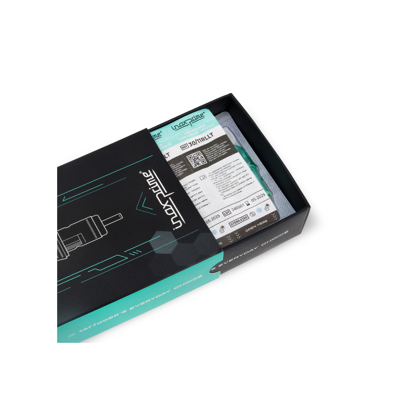Inox Prime CARTRIDGE NEEDLES 0.30mm RLLT - 1pc Inox Prime CARTRIDGE NEEDLES 0.30mm RLLT - 1pc