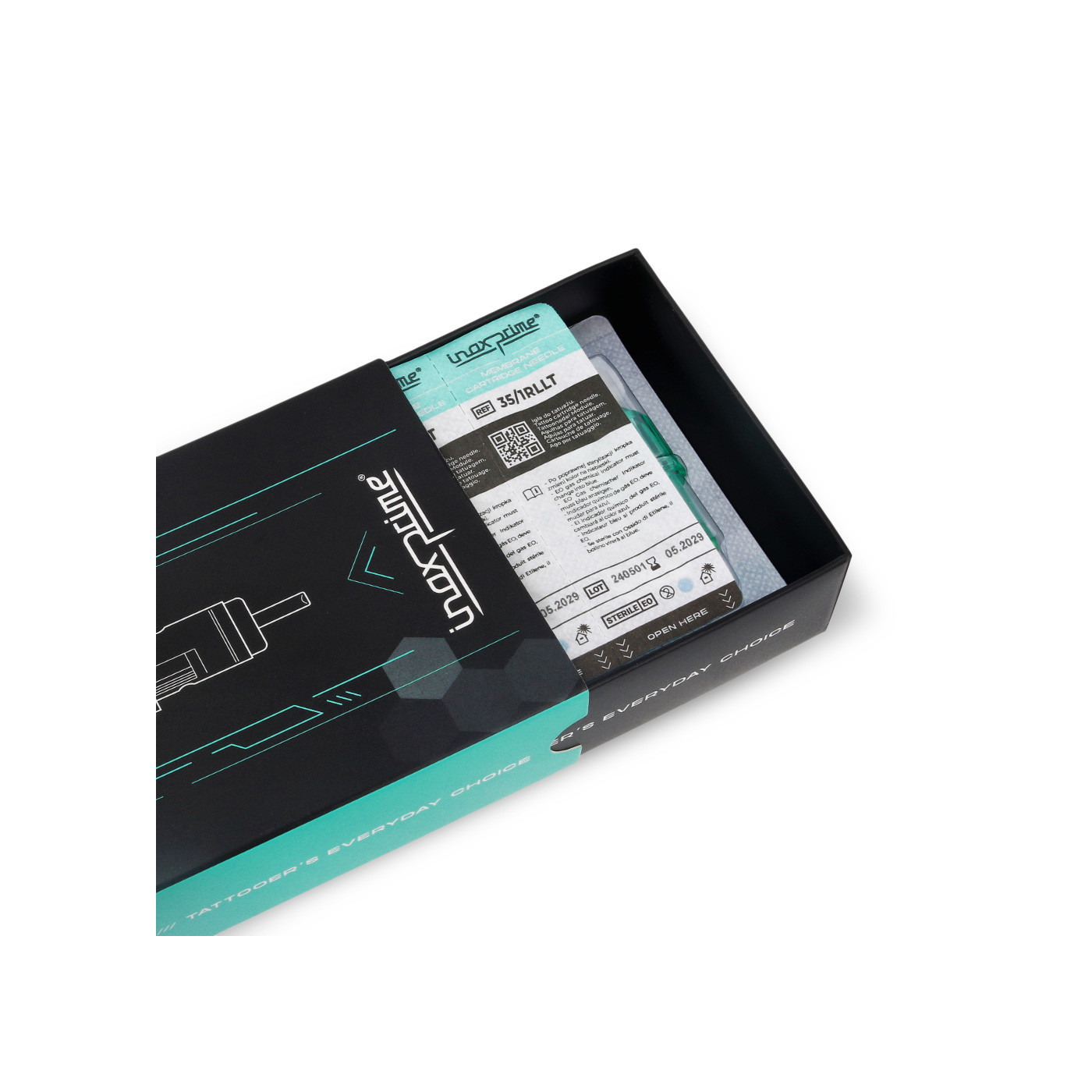Inox Prime CARTRIDGE NEEDLES 0.35mm RLLT - 1pc Inox Prime CARTRIDGE NEEDLES 0.35mm RLLT - 1pc