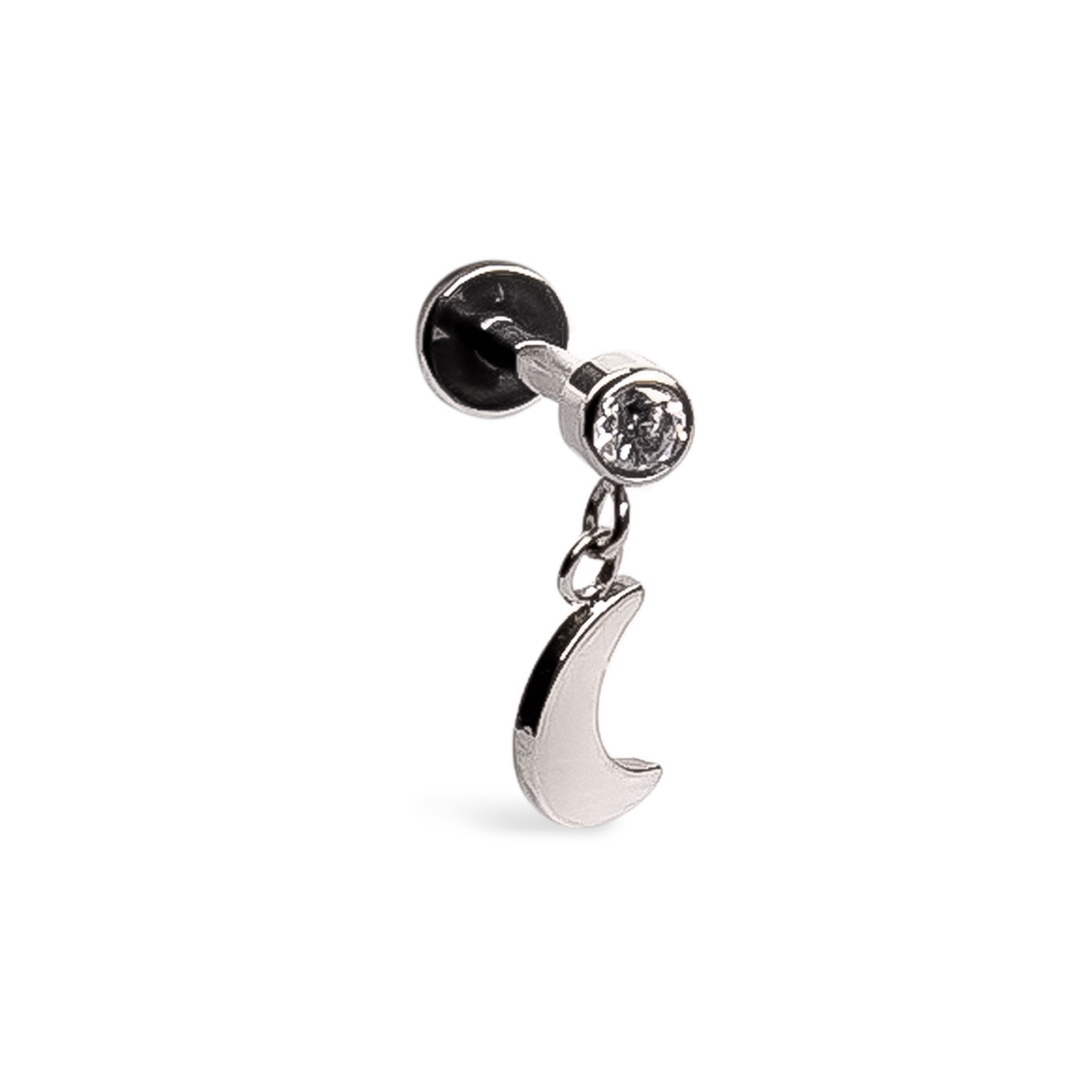 LABRET WITH HANGING MOON LABRET WITH HANGING MOON