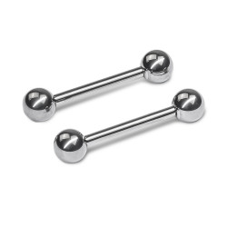 BARBELLS - TITANIUM WITH...