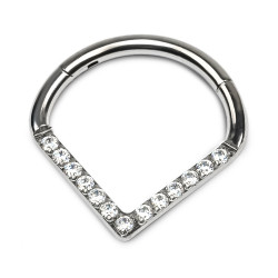 CLICKER TRIANGLE WITH ZIRCONS