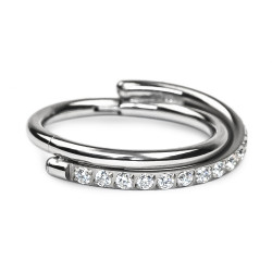 CLICKER INTERWOVEN ZIRCONS