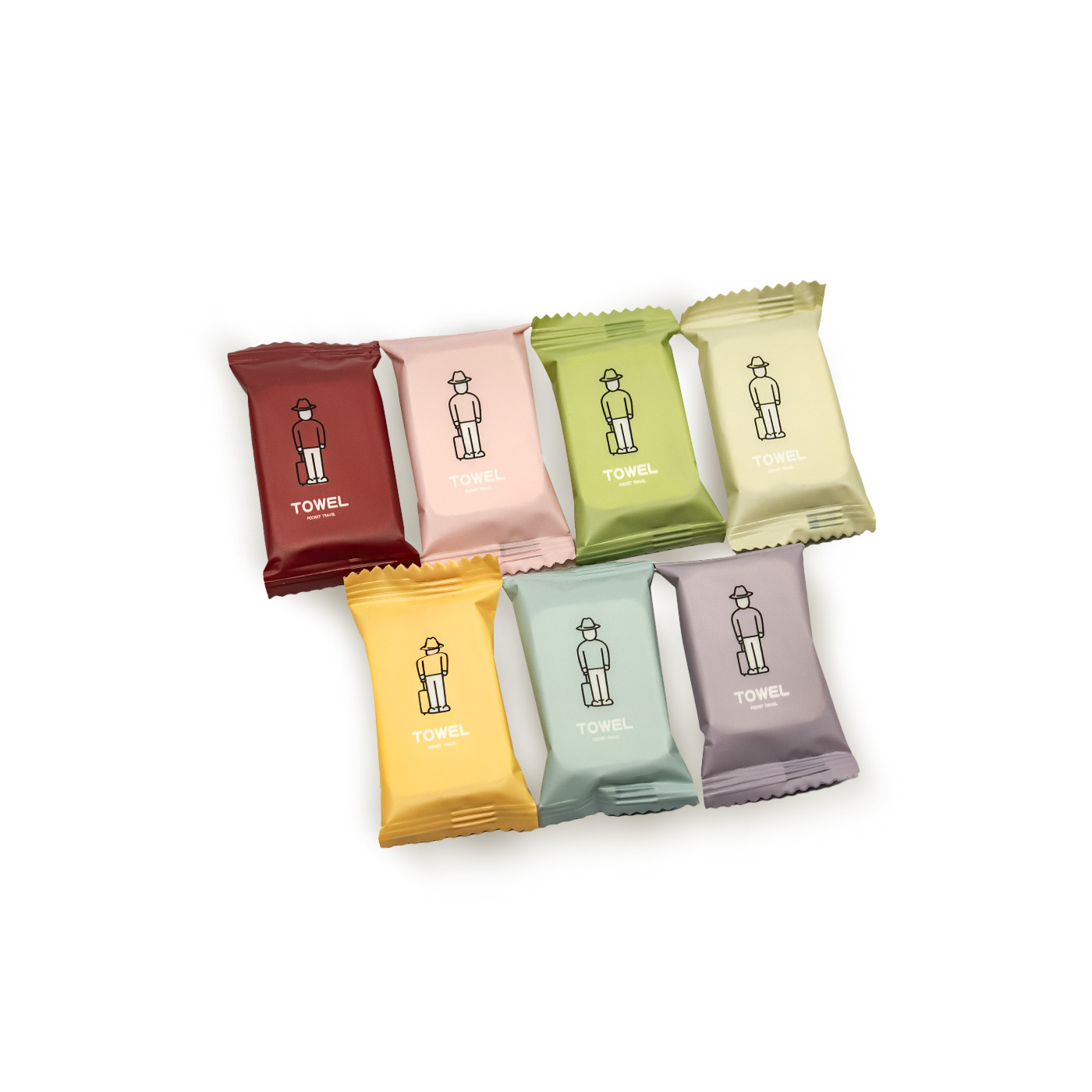 Compressed towels Pack of 14 pieces Compressed towels Pack of 14 pieces