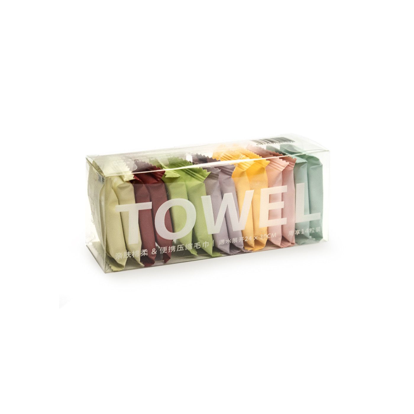 Compressed towels Pack of 14 pieces Compressed towels Pack of 14 pieces