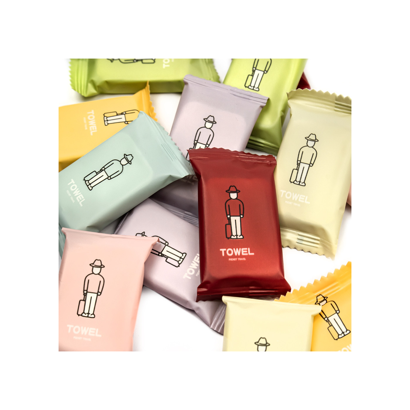 Compressed towels Pack of 14 pieces Compressed towels Pack of 14 pieces