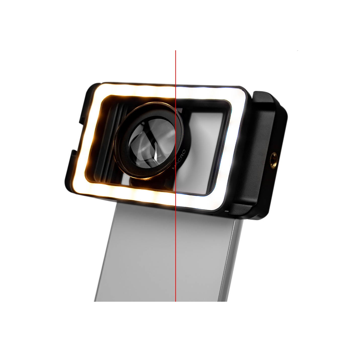 MACRO LENS AND LED LIGHT for Smartphone - FULL SET MACRO LENS AND LED LIGHT for Smartphone - FULL SET