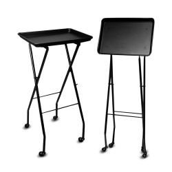 Folding working table - BLACK