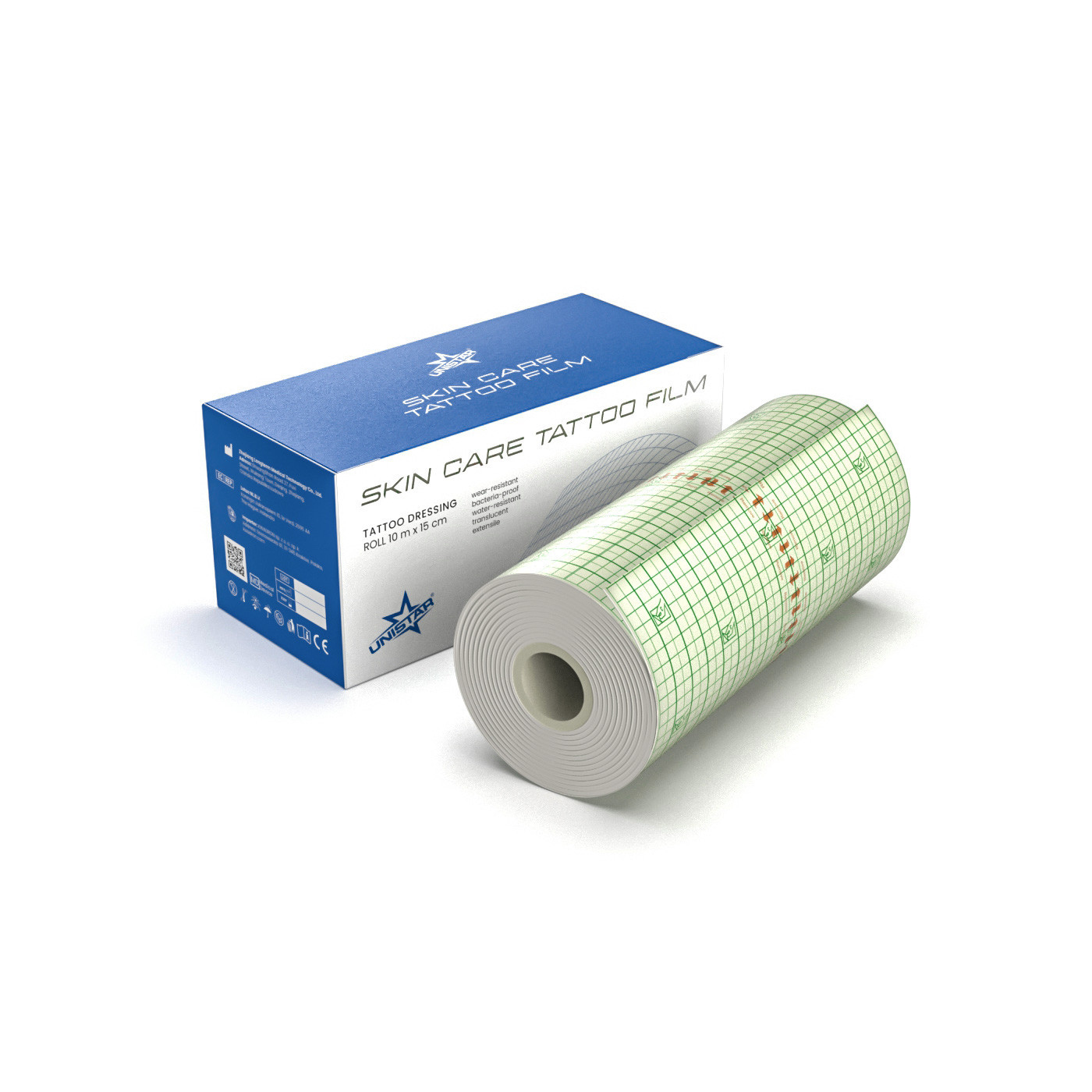 SKIN CARE TATTOO FILM Opatrunek ROLKA /10m x 15cm/ SKIN CARE TATTOO FILM Opatrunek ROLKA /10m x 15cm/