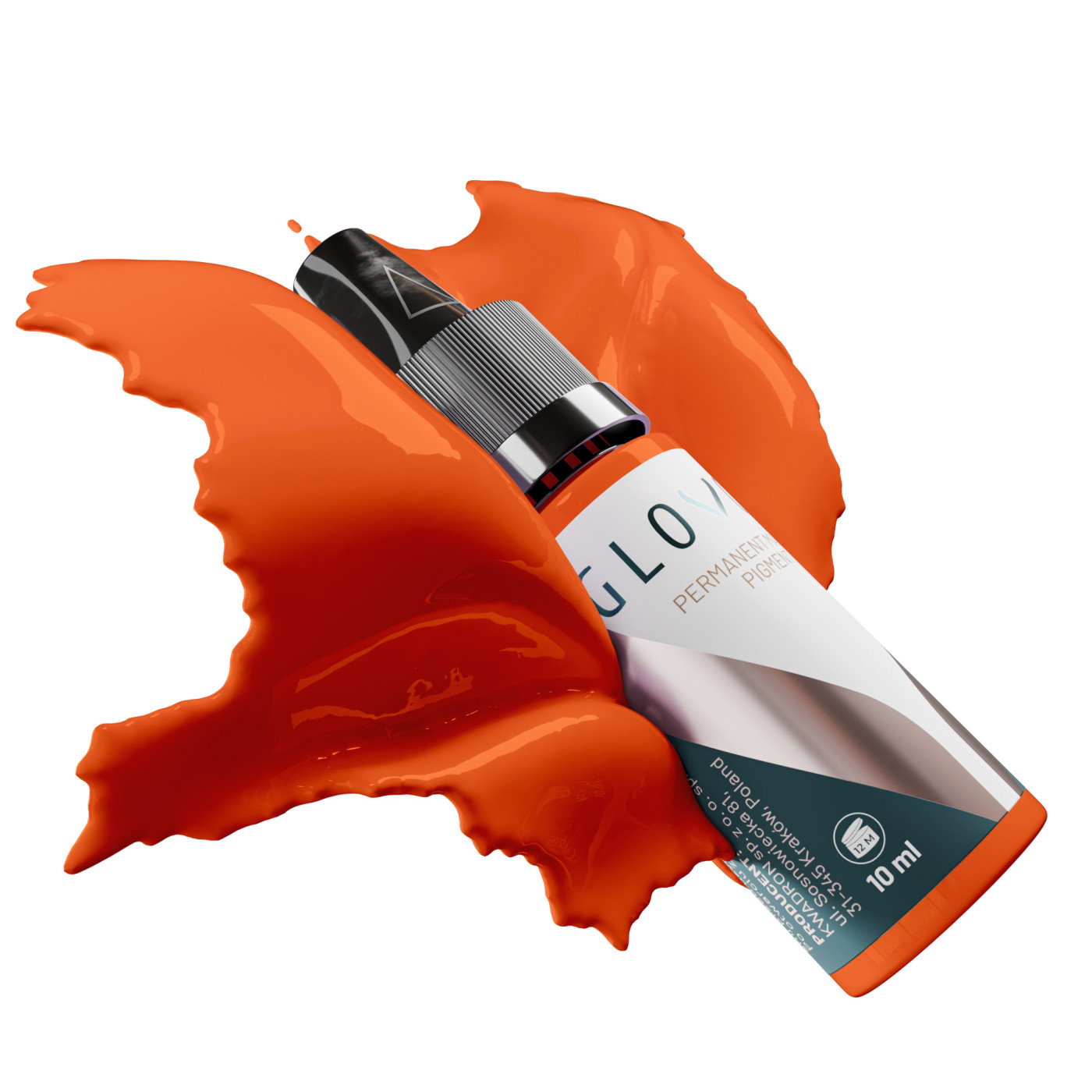 GLOVCON® PMU Pigments - Orange Corrector 1 - 10ml GLOVCON® PMU Pigments - Orange Corrector 1 - 10ml