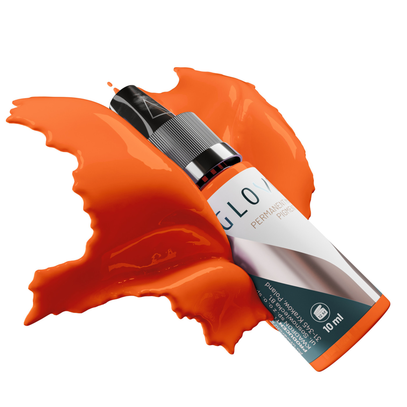 GLOVCON® PMU Pigments - Orange Corrector 2 - 10ml GLOVCON® PMU Pigments - Orange Corrector 2 - 10ml