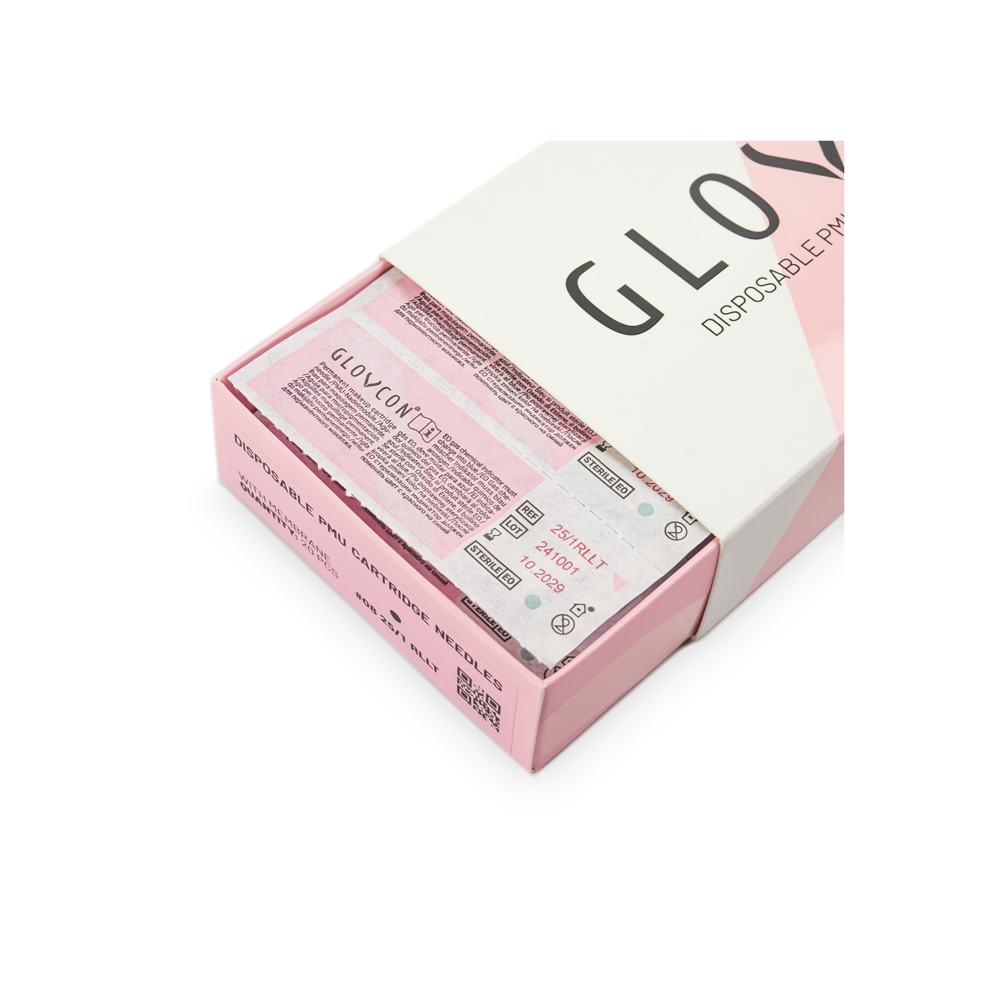 Glovcon PMU CARTRIDGE NEEDLES 0.25mm RLLT - 1pc Glovcon PMU CARTRIDGE NEEDLES 0.25mm RLLT - 1pc