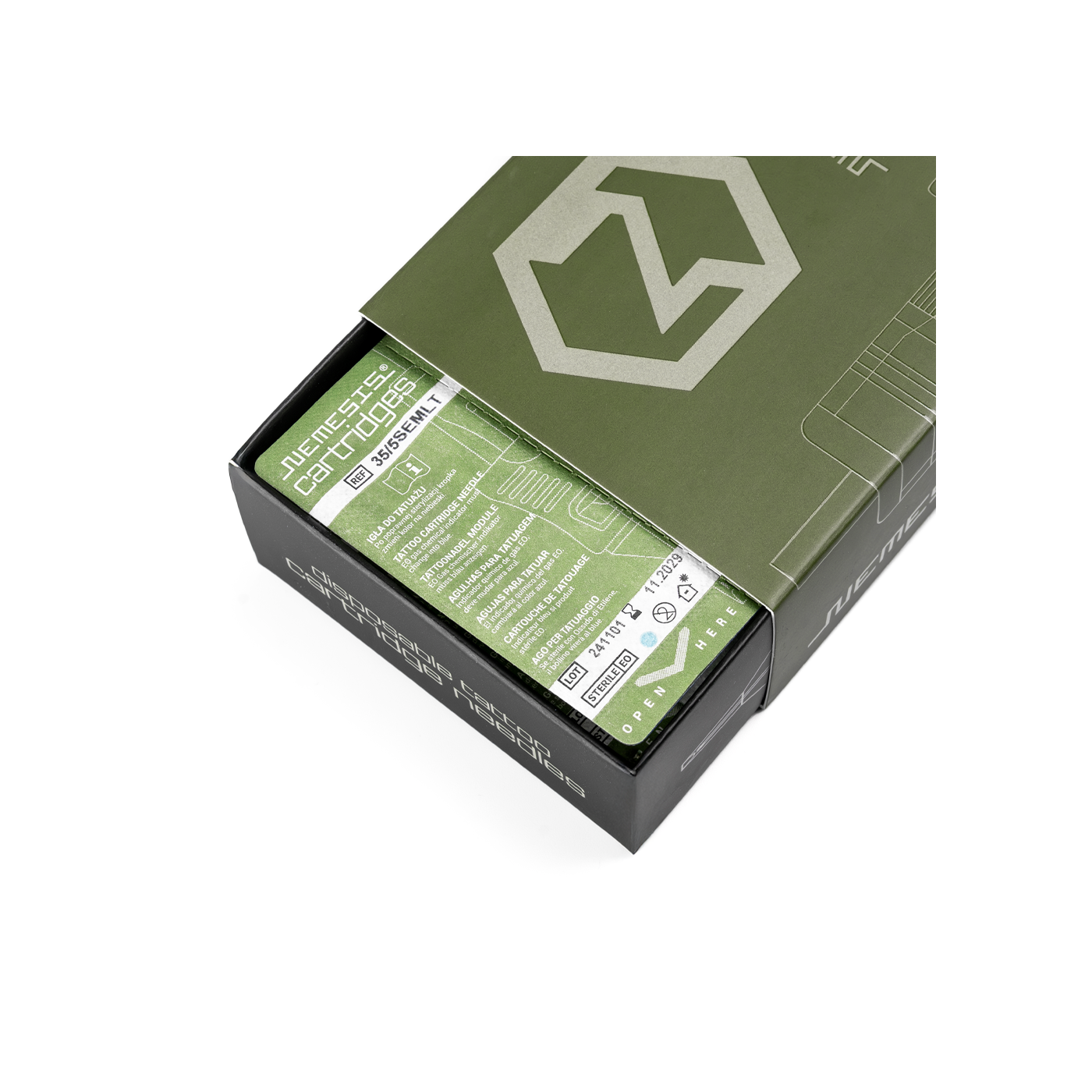 Nemesis CARTRIDGE NEEDLES 0.35mm SEMLT - 1pc Nemesis CARTRIDGE NEEDLES 0.35mm SEMLT - 1pc
