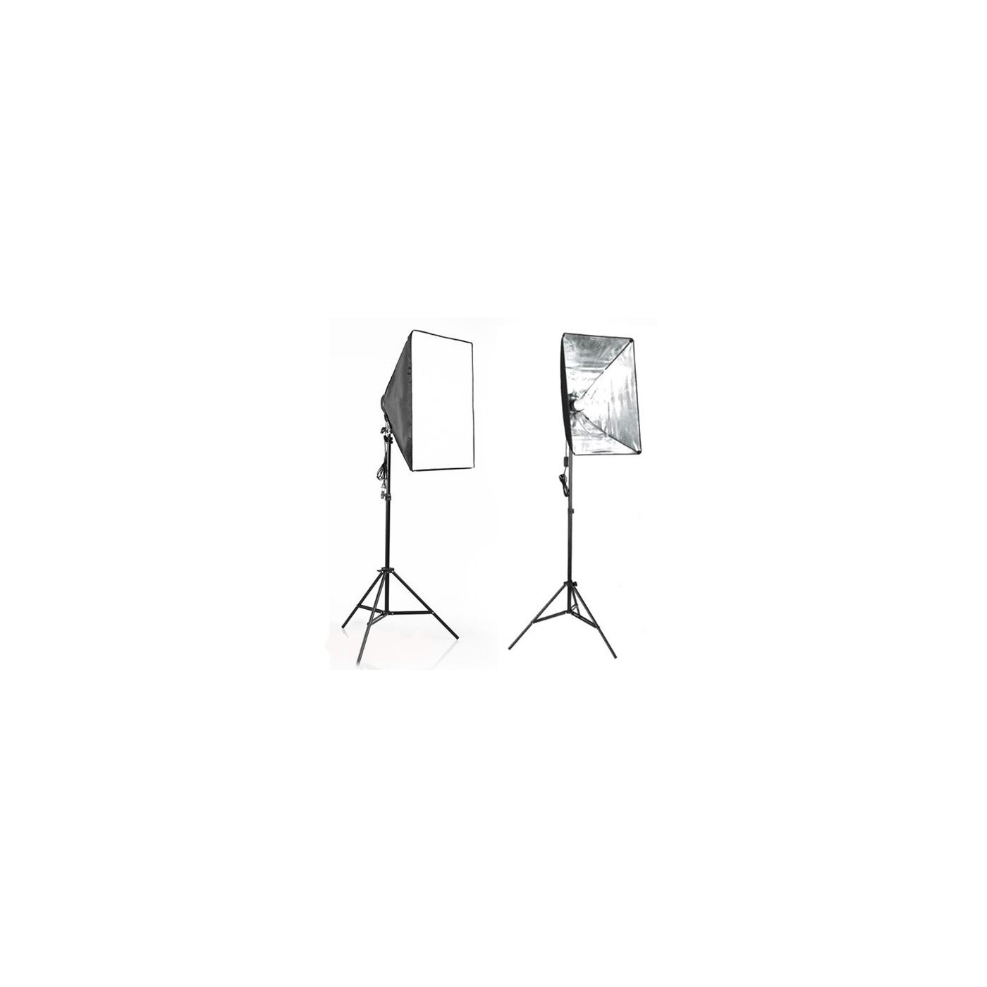 Lampa studyjna bezcieniowa - zestaw