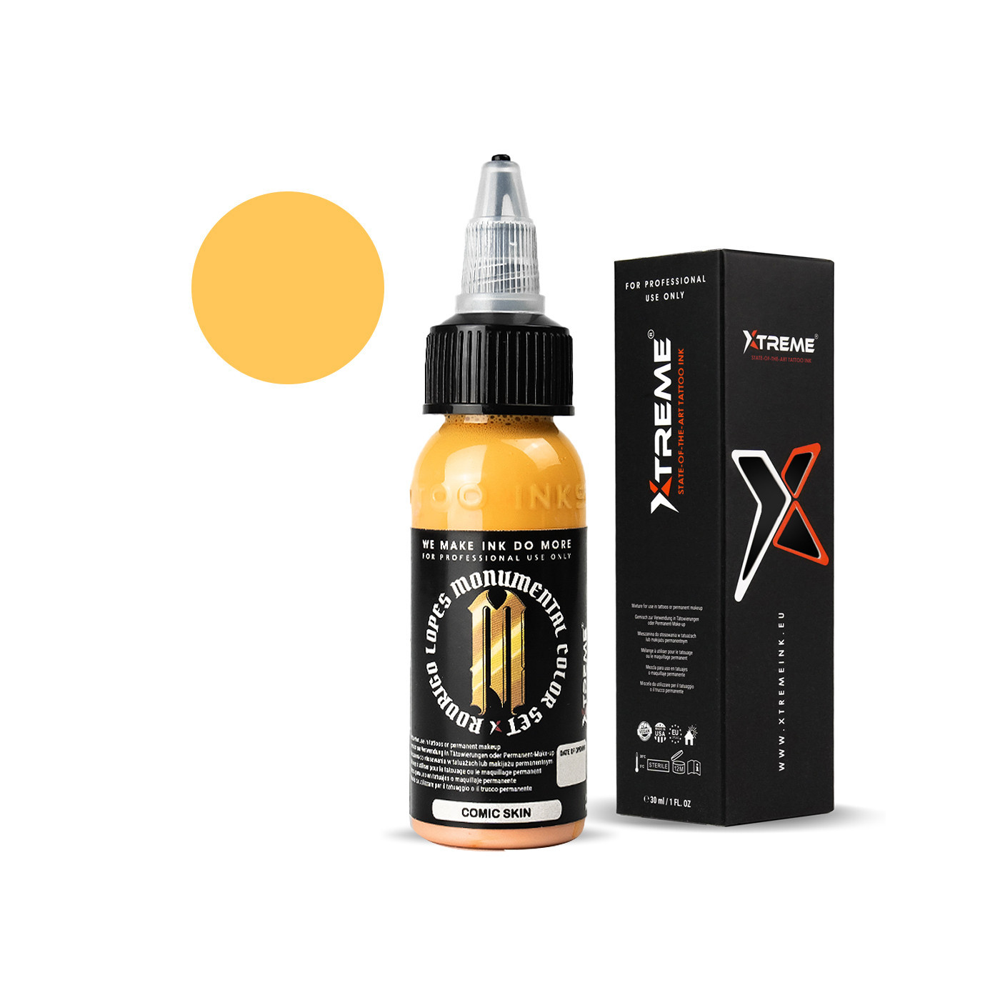 XTreme Ink - RODRIGO LOPES - Comic Skin - 30ml (Reach Compliant) XTreme Ink - RODRIGO LOPES - Comic Skin - 30ml (Reach Compliant)