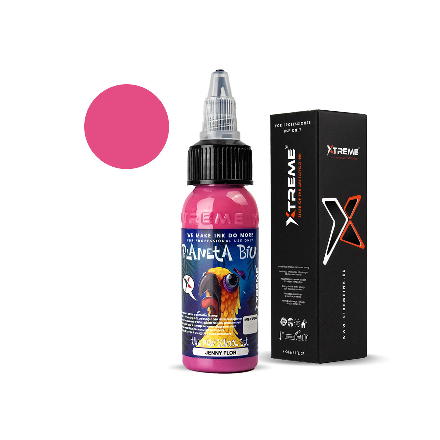XTreme Ink - PLANETA BIU - Jenny Flor - 30ml (Reach Compliant) XTreme Ink - PLANETA BIU - Jenny Flor - 30ml (Reach Compliant)