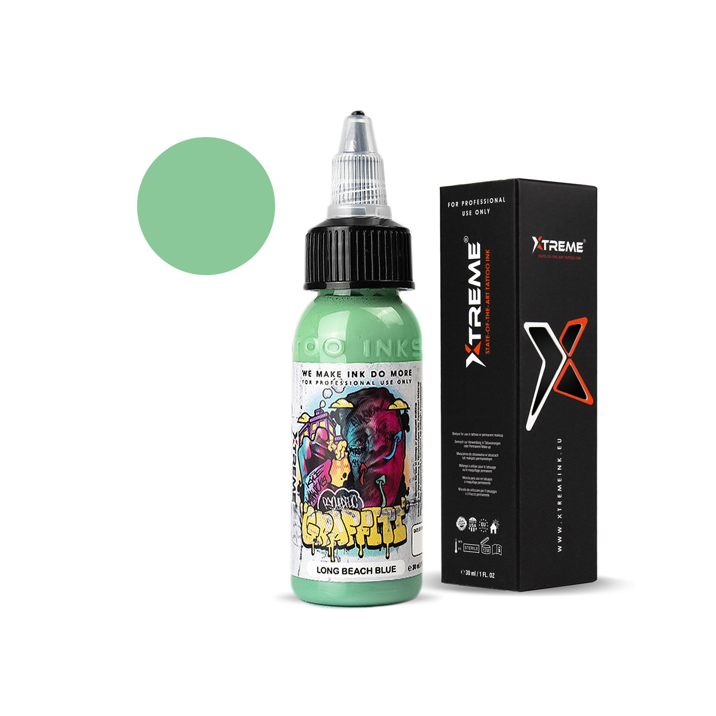 XTreme Ink - KYLE WARWICK - Long Beach Blue  - 30ml (Reach Compliant)