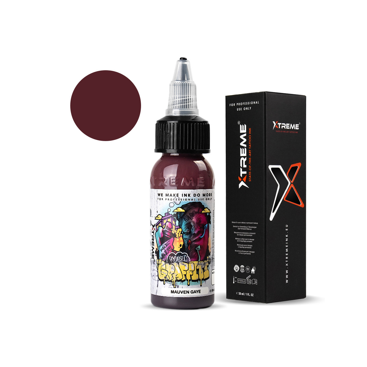 XTreme Ink - KYLE WARWICK - Mauven Gaye - 30ml (Reach Compliant) XTreme Ink - KYLE WARWICK - Mauven Gaye - 30ml (Reach Compliant)