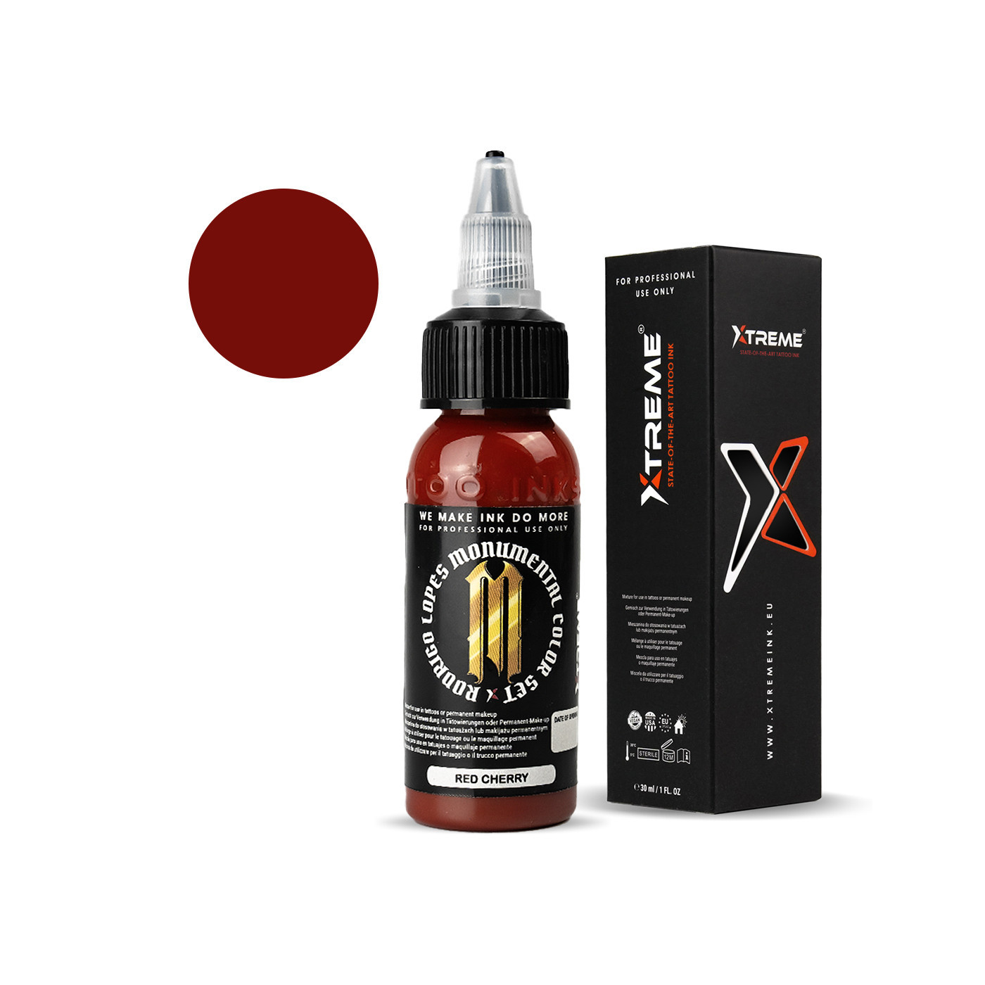 xtreme-ink-rodrigo-lopes-red-cherry-30ml-reach-compliant xtreme-ink-rodrigo-lopes-red-cherry-30ml-reach-compliant