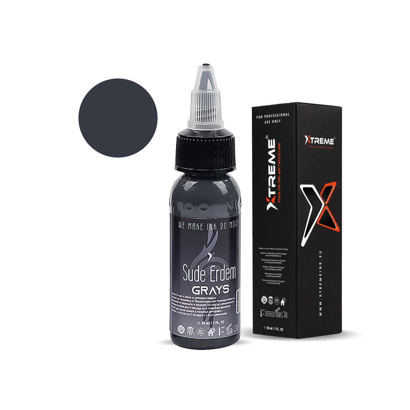 XTreme Ink - SUDE ERDEM GRAYS 4 - 30ml (Reach Compliant) XTreme Ink - SUDE ERDEM GRAYS 4 - 30ml (Reach Compliant)