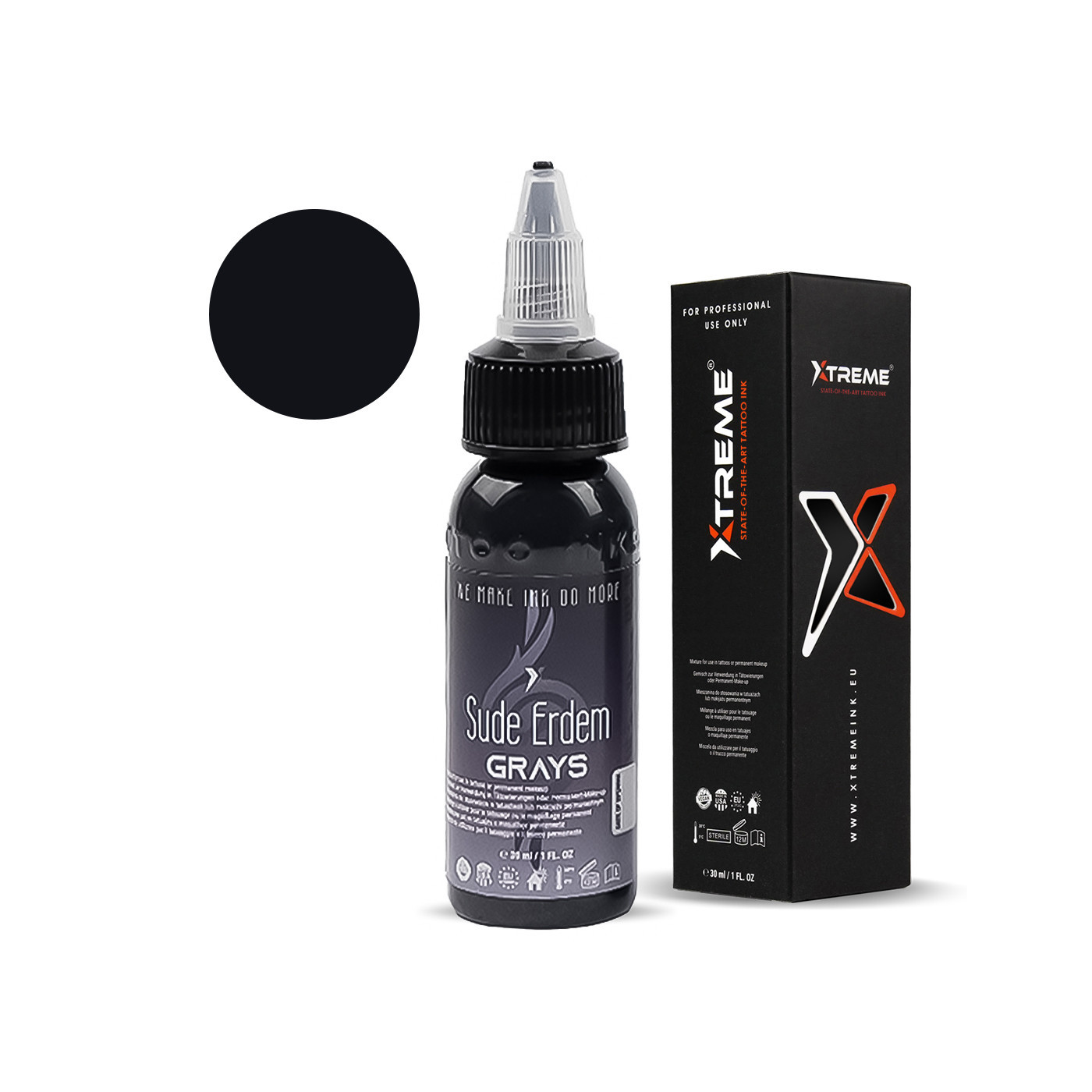 XTreme Ink - SUDE ERDEM GRAYS 5 - 30ml (Reach Compliant) XTreme Ink - SUDE ERDEM GRAYS 5 - 30ml (Reach Compliant)